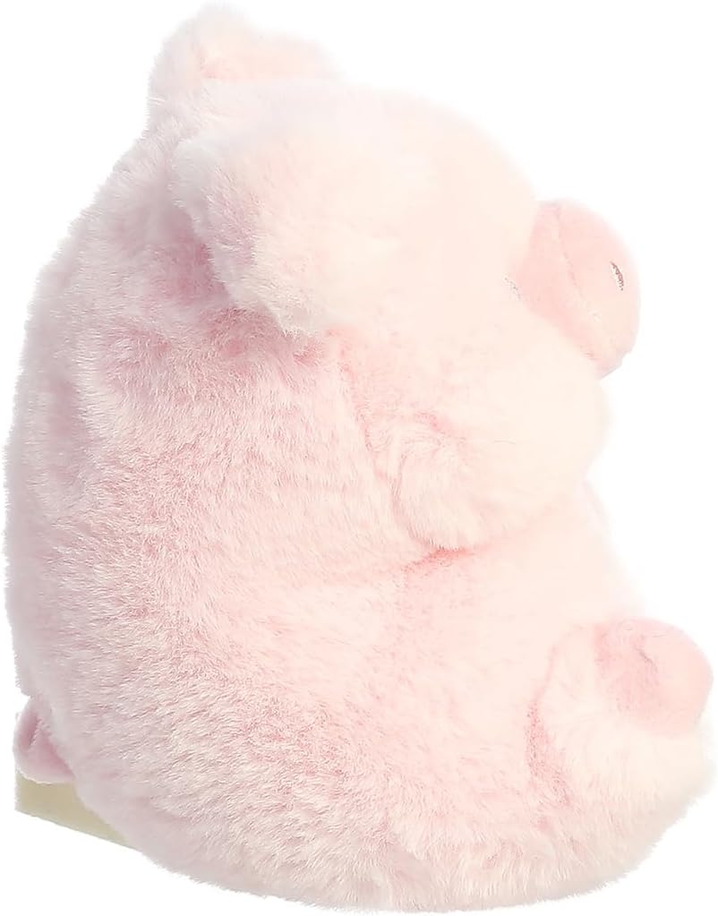 Aurora Round Rolly PetTM Prankster PigTM Stuffed Animal - Adorable Companions - On-The-Go