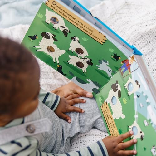 Melissa & Doug Melissa Doug Children's Book - Poke-a-Dot Old MacDonald's Farm Board Book
