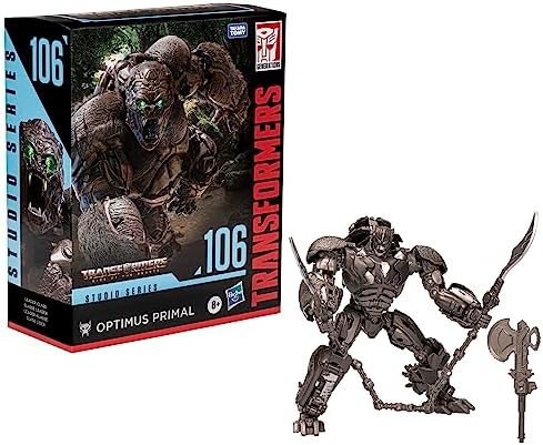 Transformers Studio Series Leader Rise of The Beasts 106 Optimus Primal Toy 8.5-Inch