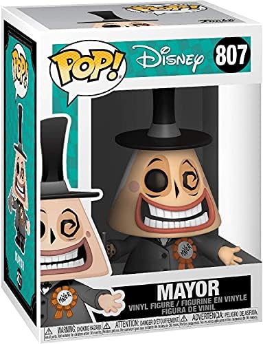 Funko Pop Disney The Nightmare Before Christmas - Mayor with Megaphone 1 PopShield Pop