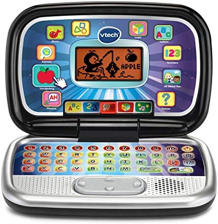 VTech Play Smart Preschool Laptop Black