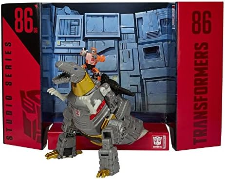 Transformers Studio Series 86-06 Leader The The Movie Grimlock and Autobot Wheelie