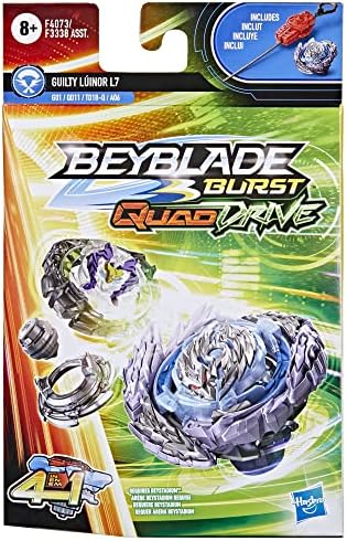 BEYBLADE Burst QuadDrive Wrath Cobra C7 Spinning Top Starter Pack - DefenseAttack Type