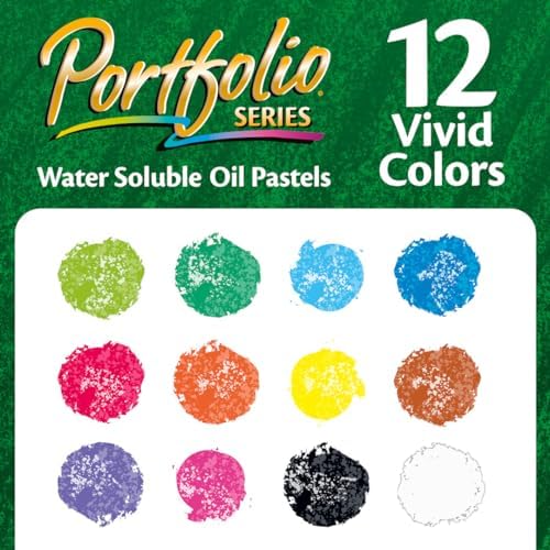 Crayola Oil Pastels Classpack School Supplies Water Soluble 12 Assorted Colors 300Count