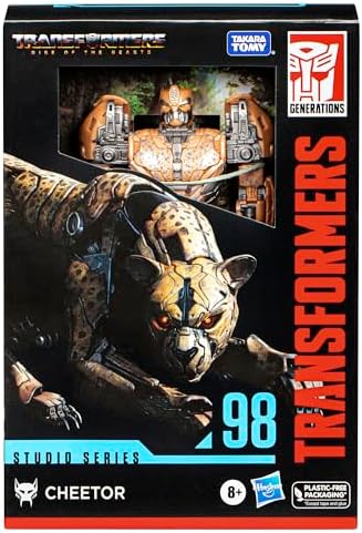 Transformers Studio Series Voyager 98 Rise of The Beasts Cheetor 16.5 cm Action Figure