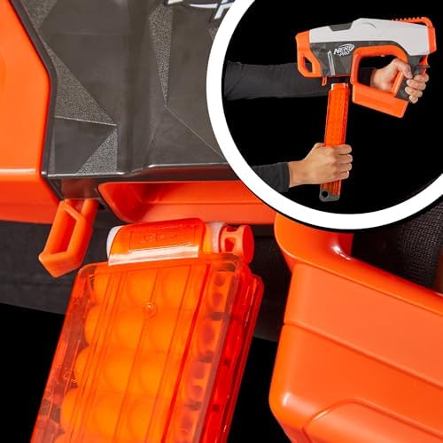 Nerf Pro Sender Half-Length Semi Automatic Dart Blaster 150 FPS 30 Nerf Pro Half-Length