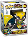 Funko Marvel Zombies Wolverine Glow-in-the Dark Pop Vinyl - EE