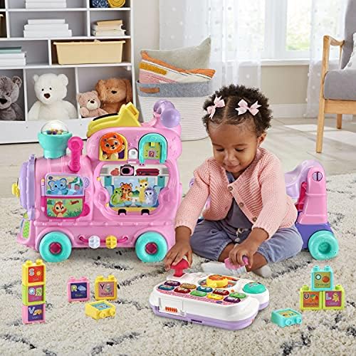 VTech 4-in-1 Letter Learning Train Frustration Free Packaging Red
