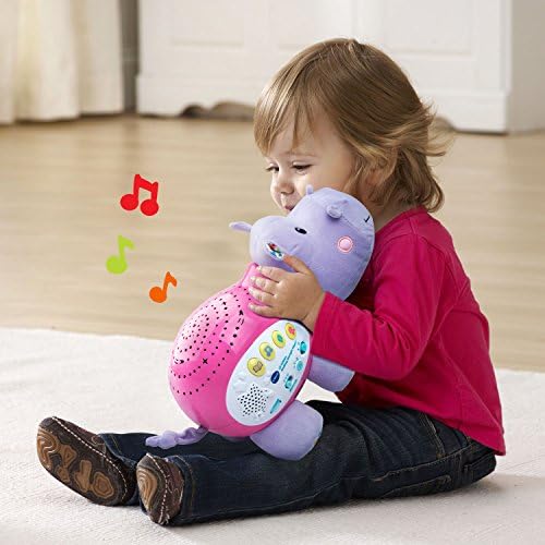 VTech Baby Lil' Critters Soothing Starlight Hippo Pink