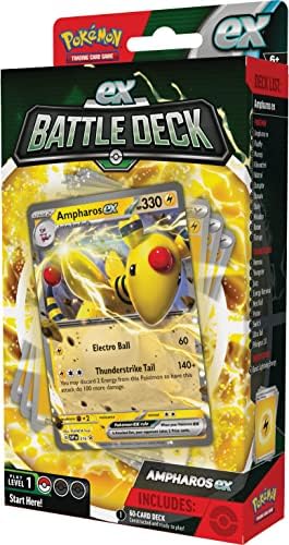 Pokemon TCG Ampharos ex Battle Deck Ready-to-Play 60-Card Deck