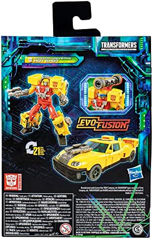 Transformers Legacy Evolution Deluxe Armada Universe Hot Shot Toy 5.5-inch Action Figure