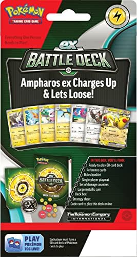 Pokemon TCG Ampharos ex Battle Deck Ready-to-Play 60-Card Deck