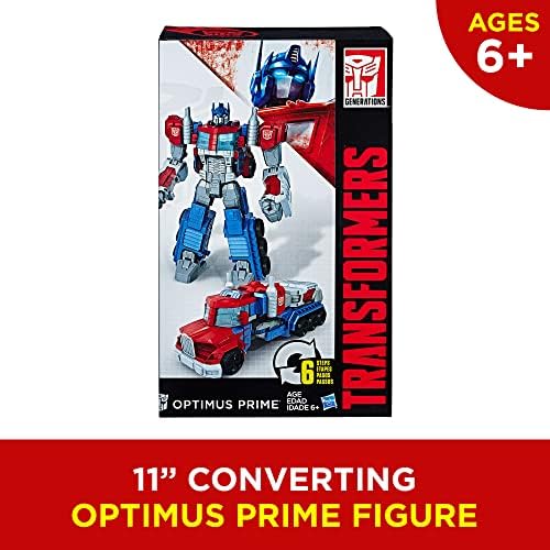 Transformers Heroic Optimus Prime Action Figure - Timeless Large-Scale Figure Changes