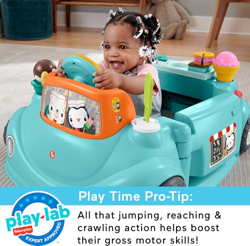 Fisher-Price 2-in-1 Jumperoo Activity Center for Baby to Toddler with Lights Sounds and