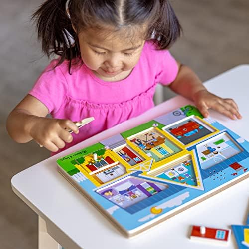 Melissa & Doug Melissa Doug Around the House Sound Puzzle
