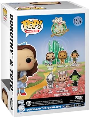 Funko POP Buddy The Wizard of Oz - Dorothy Gale with Toto - Collectable Vinyl Figure