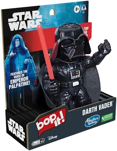 Hasbro Bop It Star Wars Darth Vader Edition Game Features The Voice of Emperor Palpatine
