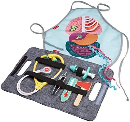 Fisher-Price Preschool Toy Patient and Doctor Set 7-Piece Kit for Medical Pretend Play