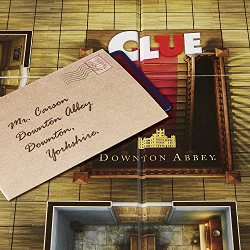 Hasbro Clue Downton Abbey Edition Board Game for Ages 13 Up Inspired by Downton Abbey