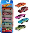 Hot Wheels 164 Scale Die-Cast Toy Cars 5-Pack Set of 5 Toy Race Cars Hot Rods Character