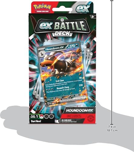 Pokemon TCG Houndoom ex Battle Deck Ready-to-Play 60-Card Deck