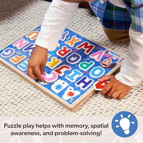 Melissa & Doug Melissa Doug Ms. Rachela Wooden Phonics Alphabet Sound Puzzle