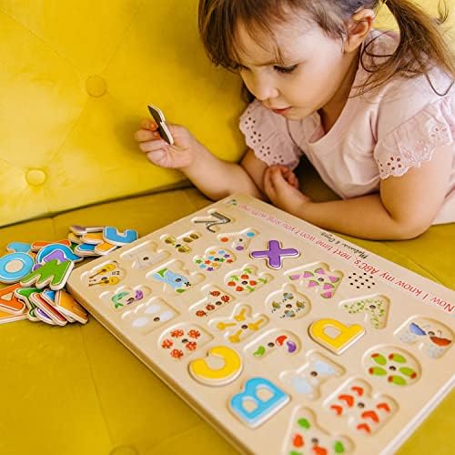 Melissa & Doug Melissa Doug Wooden Alphabet Sound Puzzle