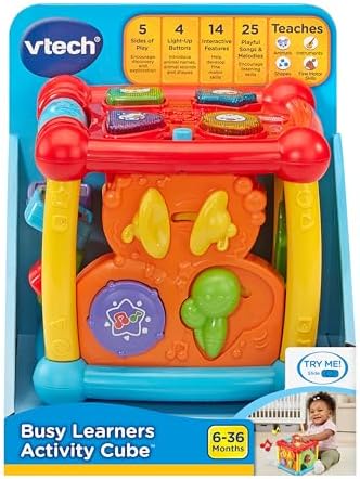 VTech Busy Learners Activity Cube Purple