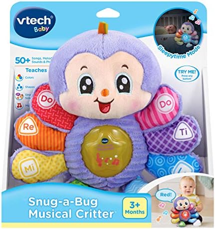 VTech Snug-a-Bug Musical Critter Multicolor