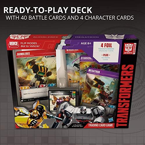 Transformers TCG Bumblebee Vs. Megatron 2-Player Starter Set 1 Ready-to-Play Deck 44