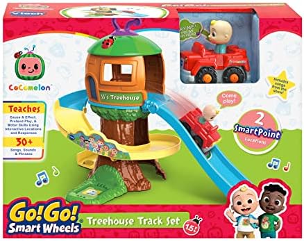VTech CoCoMelon Go Go Smart Wheels Treehouse Track Set