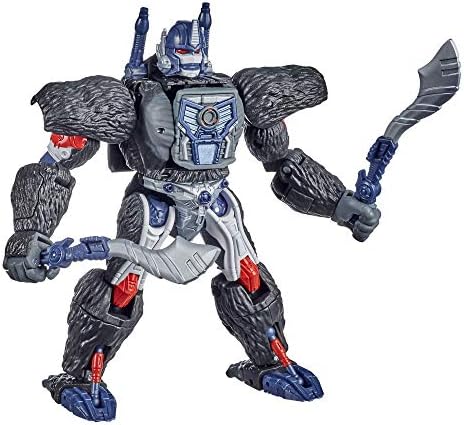 Transformers Generations War for Cybertron Kingdom Voyager WFC-K8 Optimus Primal Action