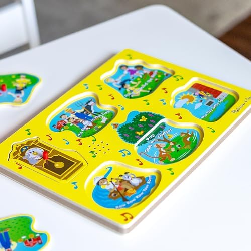 Melissa & Doug Melissa Doug Sing-Along Nursery Rhymes Sound Puzzle