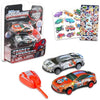 Transformers Toy Race Car Set - 2 Transformers Key Blaster Toy Racecars Plus More for