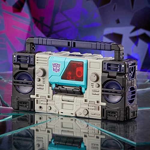 Transformers Generations Shattered Glass Collection Autobot Blaster Micromaster Rewind