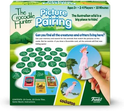 Funko SGPicture Pairing Game - Crocodile Hunter