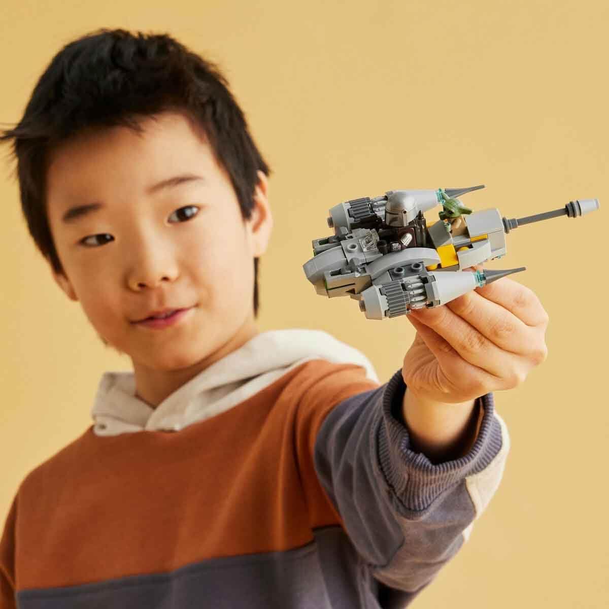 LEGO 75363 Star Wars Microfighter N-1 Mandalorian Hunter Construction Toy Boba Fett Book Vehicle