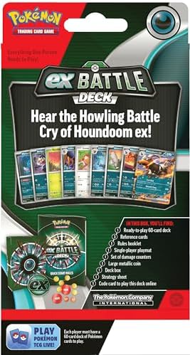 Pokemon TCG Houndoom ex Battle Deck Ready-to-Play 60-Card Deck