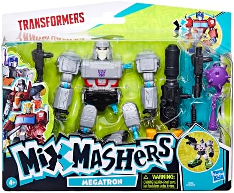 Transformers MixMashers Megatron Custom Mix-and-Match Deluxe Action Figure 5-Inch-Scale