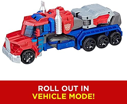Transformers Heroic Optimus Prime Action Figure - Timeless Large-Scale Figure Changes