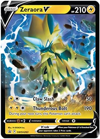 Pokemon TCG Zeraora V Battle Deck 60 Cards Ready to Play