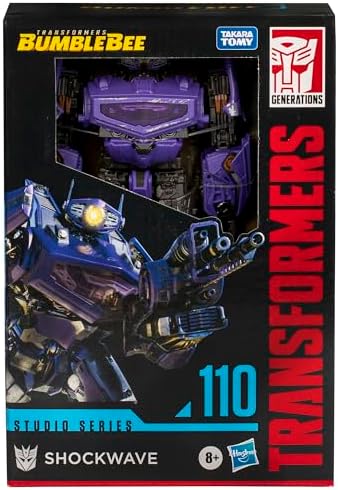 Hasbro Transformers Studio Series Voyager Class Transformers Bumblebee 110 Shockwave