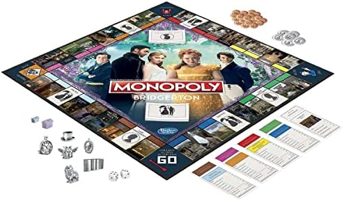 Hasbro Monopoly Bridgerton Edition White.