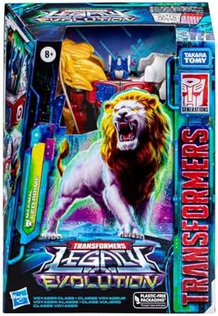 Transformers Legacy Evolution Voyager Maximal Leo Prime Toy 7-inch Action Figure for Boys