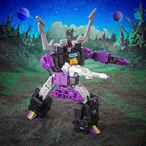 Transformers Legacy Evolution Deluxe Shrapnel Toy 5.5-inch Action Figure for Boys and