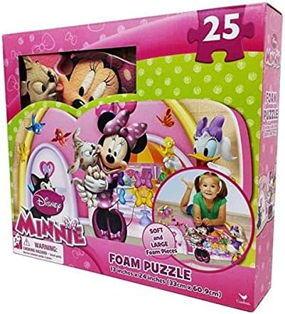 Disney Minnie 25-piece Floor Foam Puzzle Mat