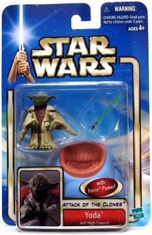 Hasbro Star Wars Episode 2 Yoda Jedi High Council Action Figure