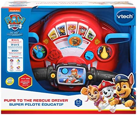 VTech Paw Patrol Pups to The Rescue Driver Red