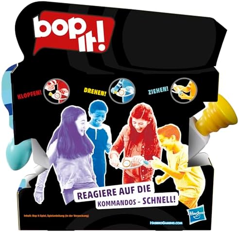 Hasbro Gaming Bop It - Electronic Party Game for 8 Single or Multiplayer Mode