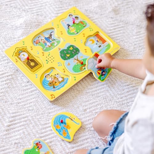 Melissa & Doug Melissa Doug Sing-Along Nursery Rhymes Sound Puzzle